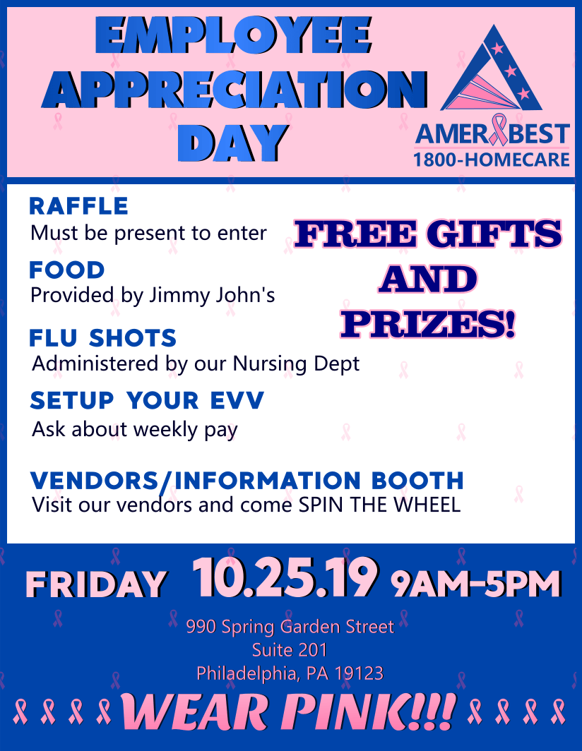 Employee Appreciation Day at AmeriBest Home Care!