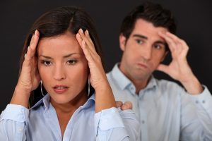 Couple having an argument