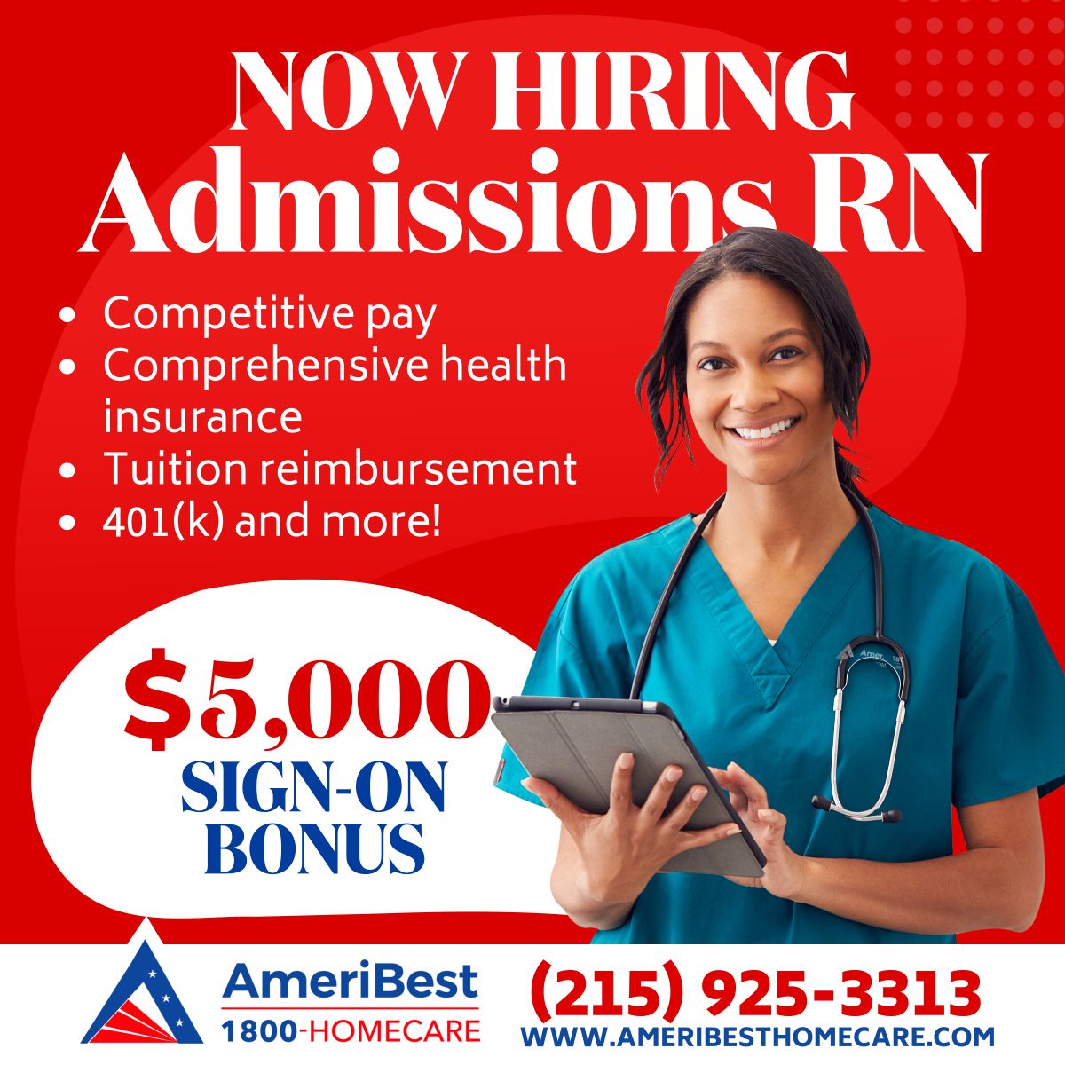 Ameribest Home Care Is Now Hiring Admissions Rn Ameribest Home Care Ameribest Home Care Is Now Hiring Admissions Rn Ameribest Home Care